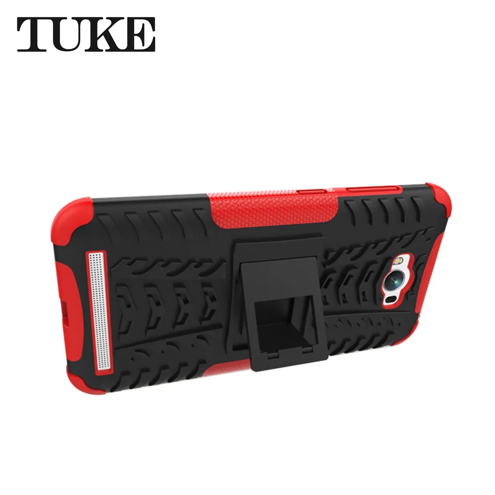 For Asus Zenfone Max ZC550KL Case 5.5inch Heavy Rugged TPU+PC Armor Shockproof Kick Stand Cover |