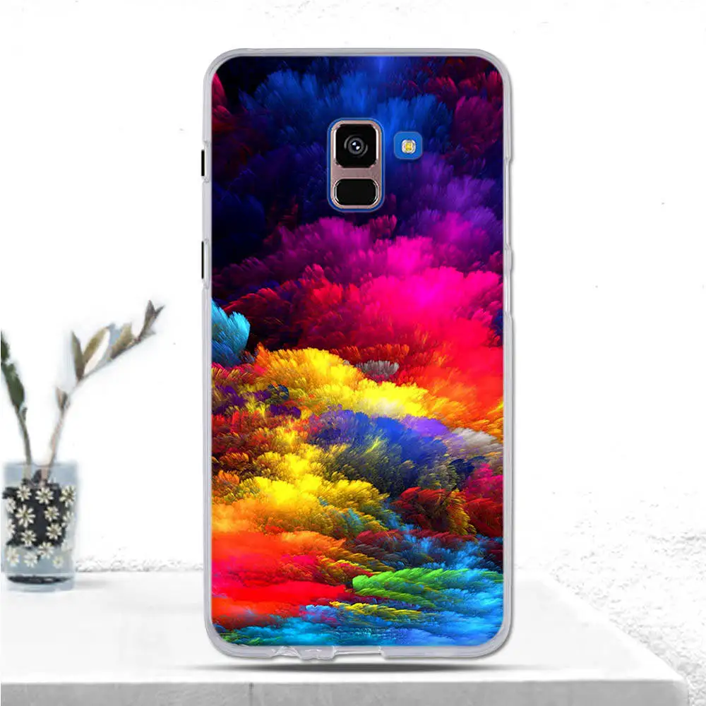 Case for Samsung Galaxy A8 Plus 2018 Soft Silicon Phone Cover A8+ (2018) A730F Coque Shell | Мобильные телефоны и