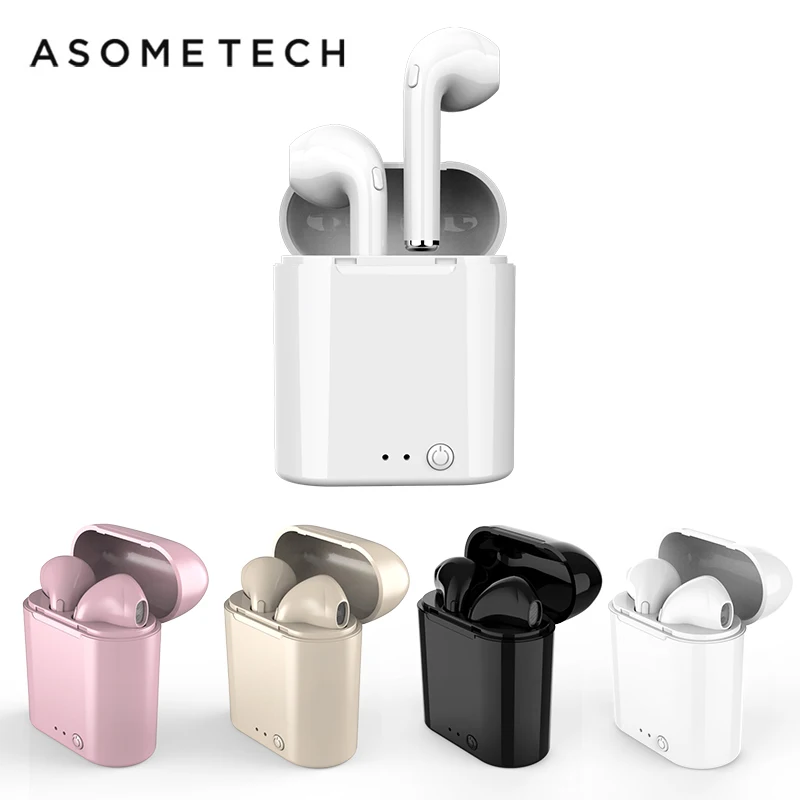 TWS i7 мини беспроводные Bluetooth наушники для Android Iphone Универсальный наушник с