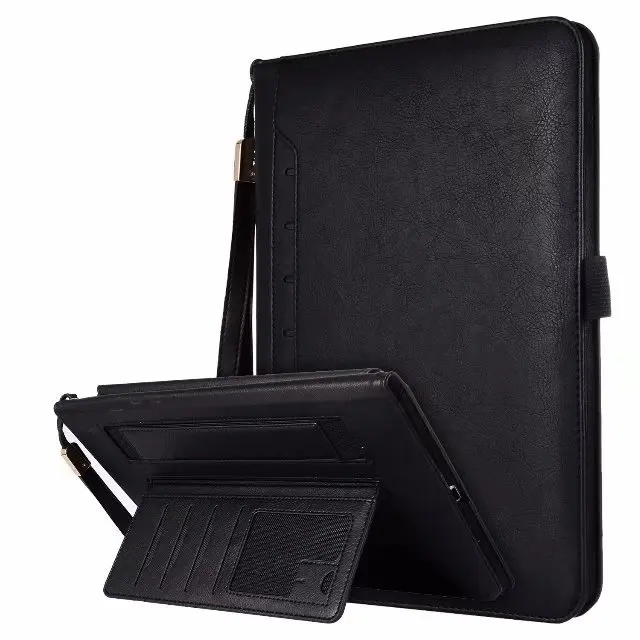 Case for iPad A11823 A1823 Carry360 Brand New Luxury Leather Stand Smart Cover Case for Apple iPad 2017 9.7 inch+PEN