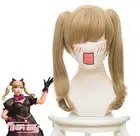 Парик для косплея из высококачественной игры OW DVA, термостойкие искусственные волосы из искусственных волос с шапочкой