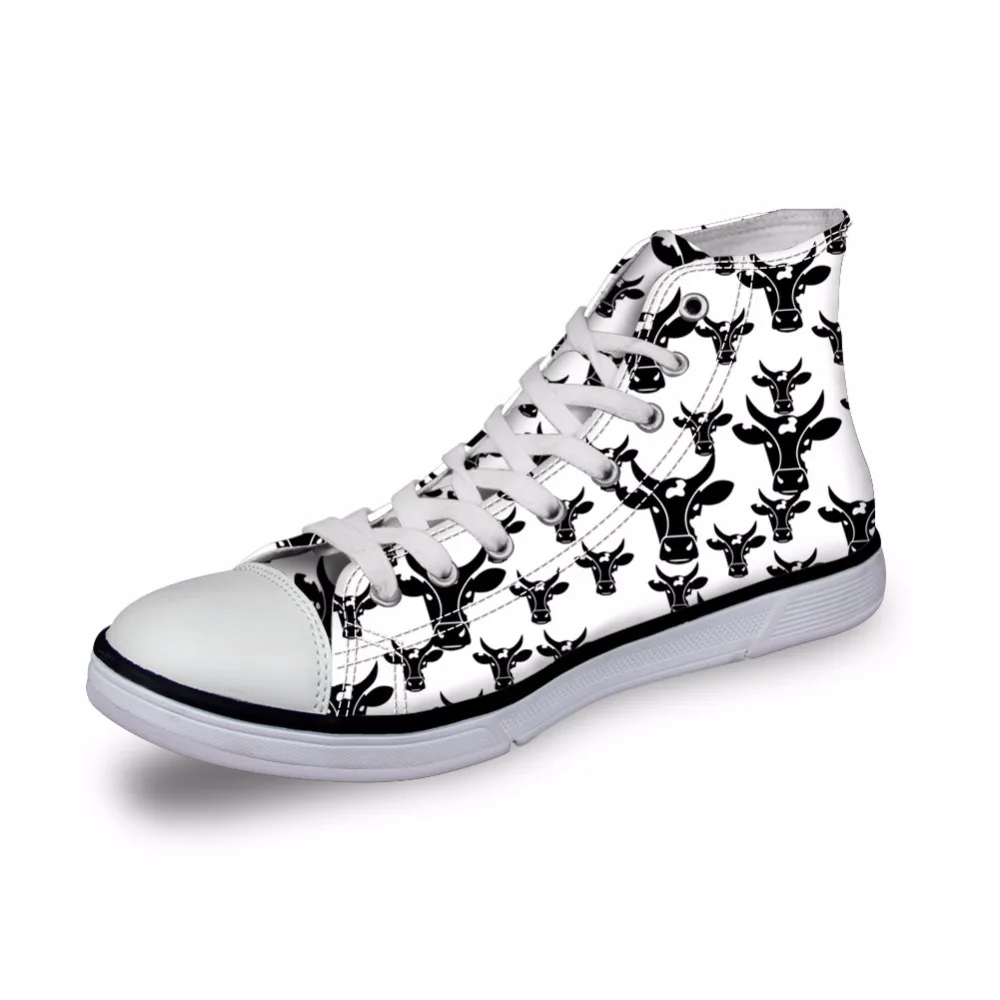 Женские кроссовки с рисунком животных на плоской подошве | Обувь