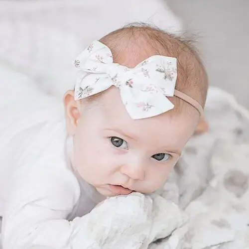 2019 бренд головная повязка для новорожденных лента с эластичным складным