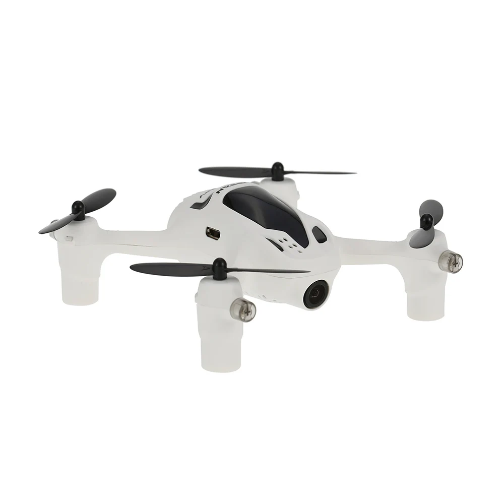 Квадрокоптер Hubsan X4 H107 d + 2 4 ГГц канала 6 осей 5 8G RTF RC FPV профессиональный Дрон с
