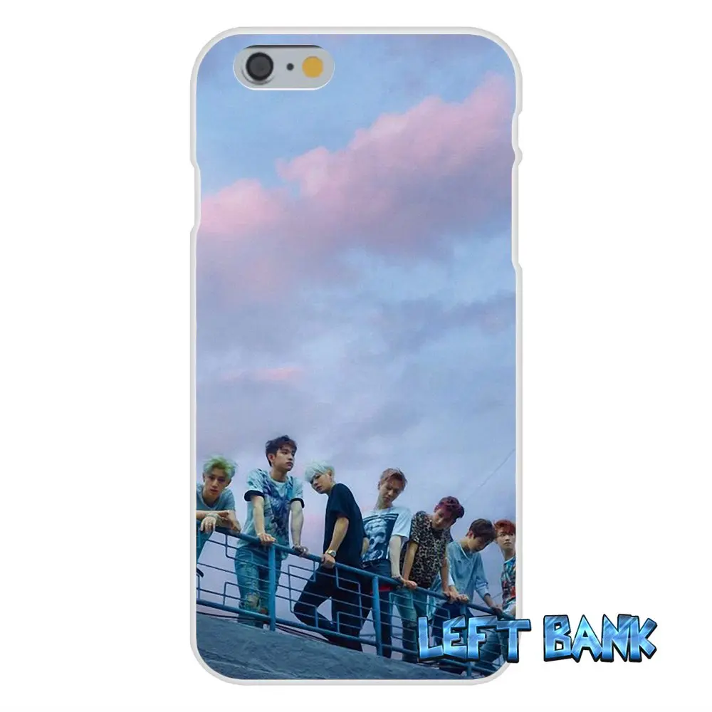 GOT7 KPOP Корея Бэнда Тонкий силиконовый чехол для iPhone X XR XS MAX 4 4S 5 5S 5C SE 6 S 7 8