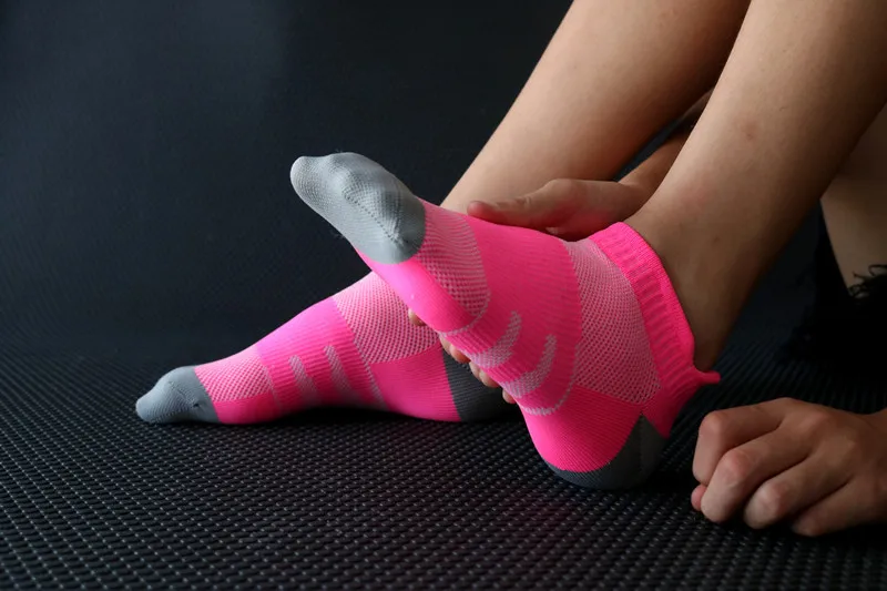 6 пар спортивных носков Женская Спортивная одежда короткие Calcetines Ciclismo носки подходят для бега на открытом воздухе носки для тренажёрного зала