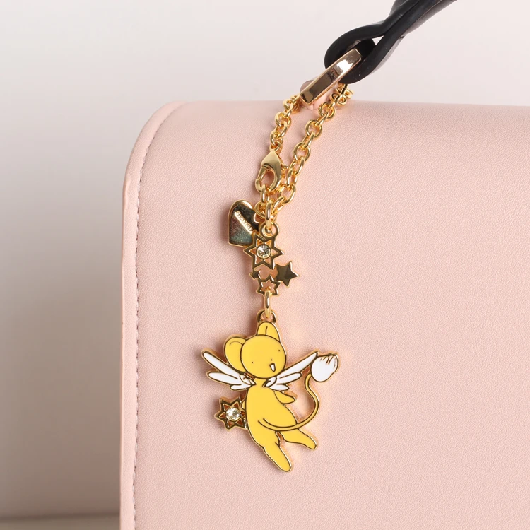 Новая карточка Captor Sakura Аниме Фигурка Кло керо амулеты Металл Kawaii мультфильм