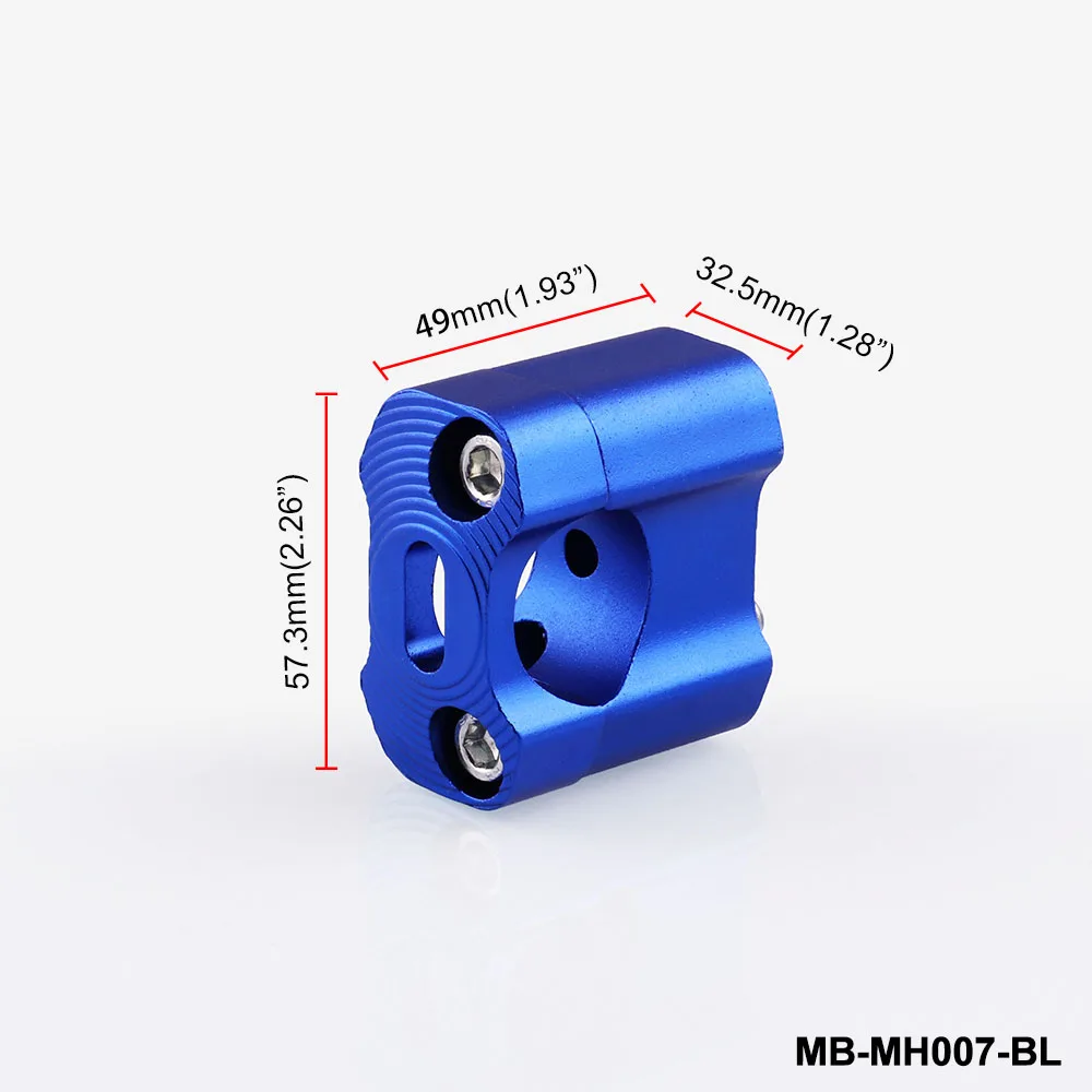 Мотоцикл 1/8 &quotкрепление на руль зажим жир бар стояк зажимы 28 мм ЧПУ алюминий