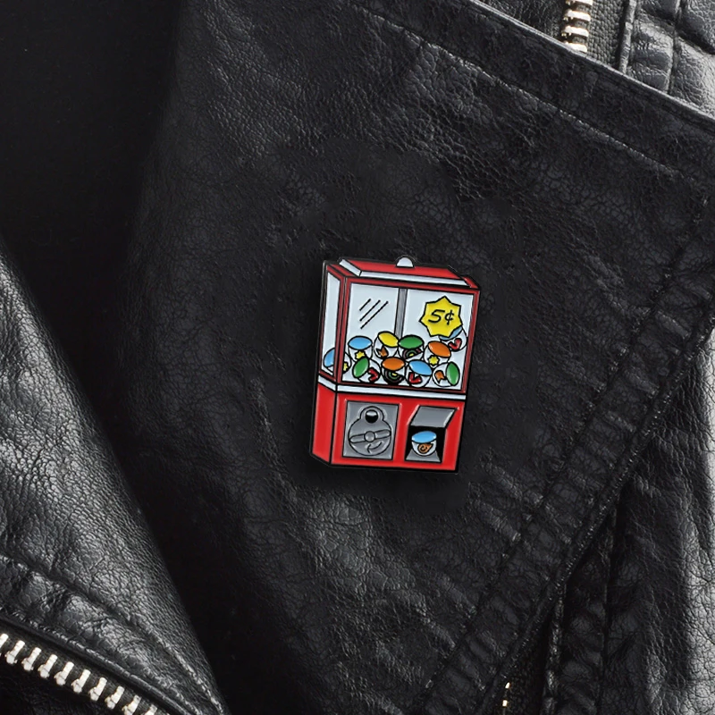 Эмалированная брошка для игрового аппарата игровой автомат С Рисунком Тигра