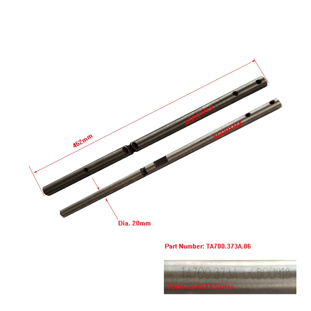 

fork shift shaft / I-III fork shaft for Foton Lovol tractor (with shuttle) , part number:TA700.373A.03 / TA700.373A.06