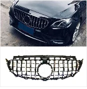 E класс ABS задний бампер для губ Диффузор со стальными наконечники глушителя для Benz W213 E200 E300 E63 AMG