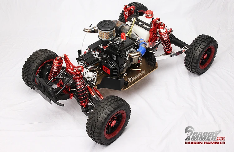 МР Racing Dragon HammerV2 с двигателем KM36cc и 2 шт 70 кг сервоприводы производительность трубы