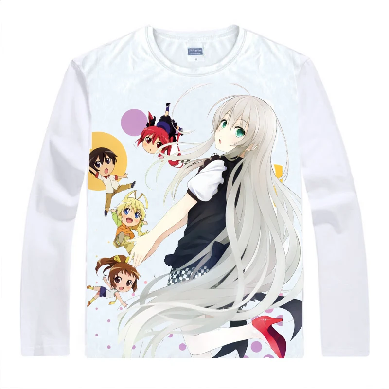 Аниме футболка Coolprint Nyaruko san с надписью Другой ползающий хаос футболки в разных
