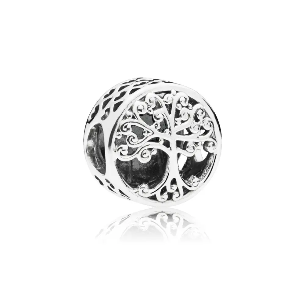 Весенняя коллекция, очаровательный браслет Pandora, ювелирное изделие, 925 пробы, серебряные бусины для мамы, подвески - Цвет: B260