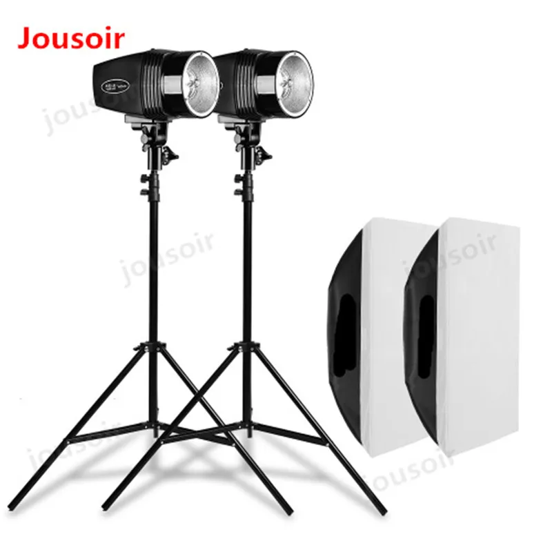 Godox 360Ws 2x K-180A строб студия Flash светильник комплект с RT-16 триггера и 2x50x70 см тканевый