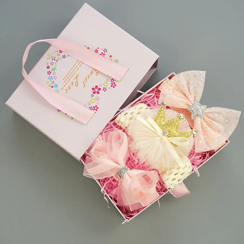 [Lemonkoko] 1Set=3Pcs Baby Girls Hair Clip Big Bow Knot Headwear Party Birthday Present Children Hairband Accessories | Детская одежда