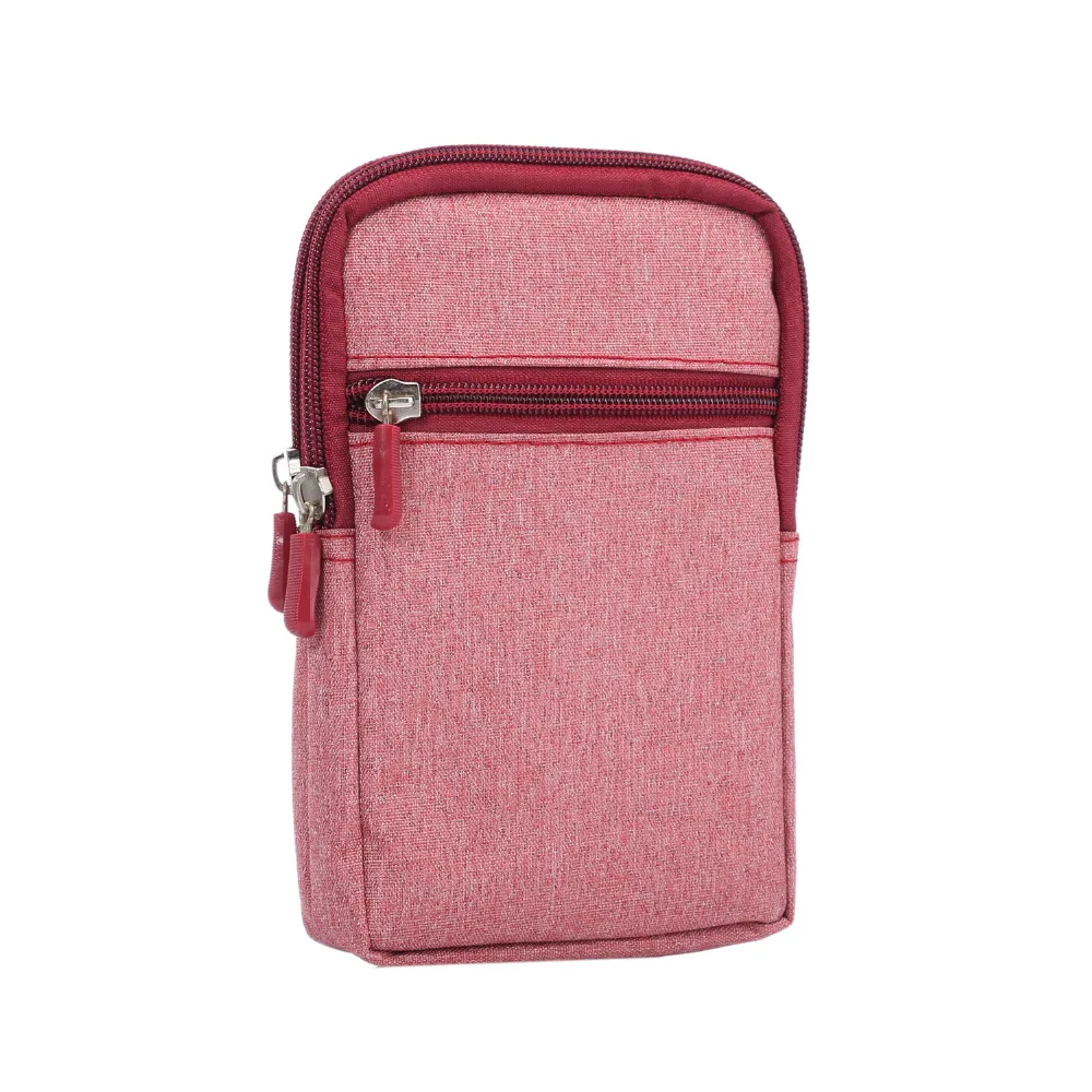 Washed denim material Phone Case for iphone 5 6 7 8 9 plus phone pouch X samsung S8 S9 Note waist bag redmi | Мобильные телефоны и