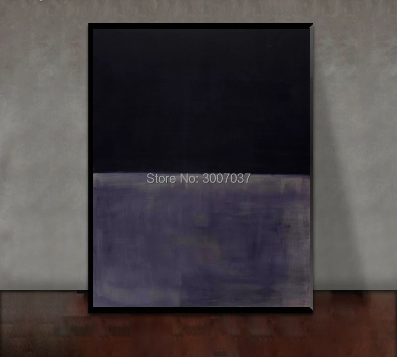 Ручная роспись Марка Ротко масляная Картина на холсте без рамы для домашнего