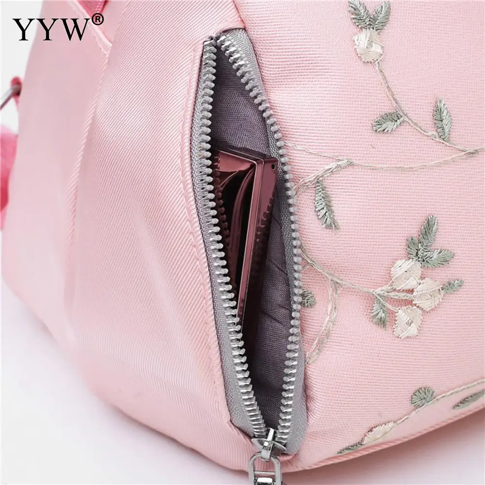 Модный женский мини рюкзак для студентов повседневный сетчатый Цветочный на