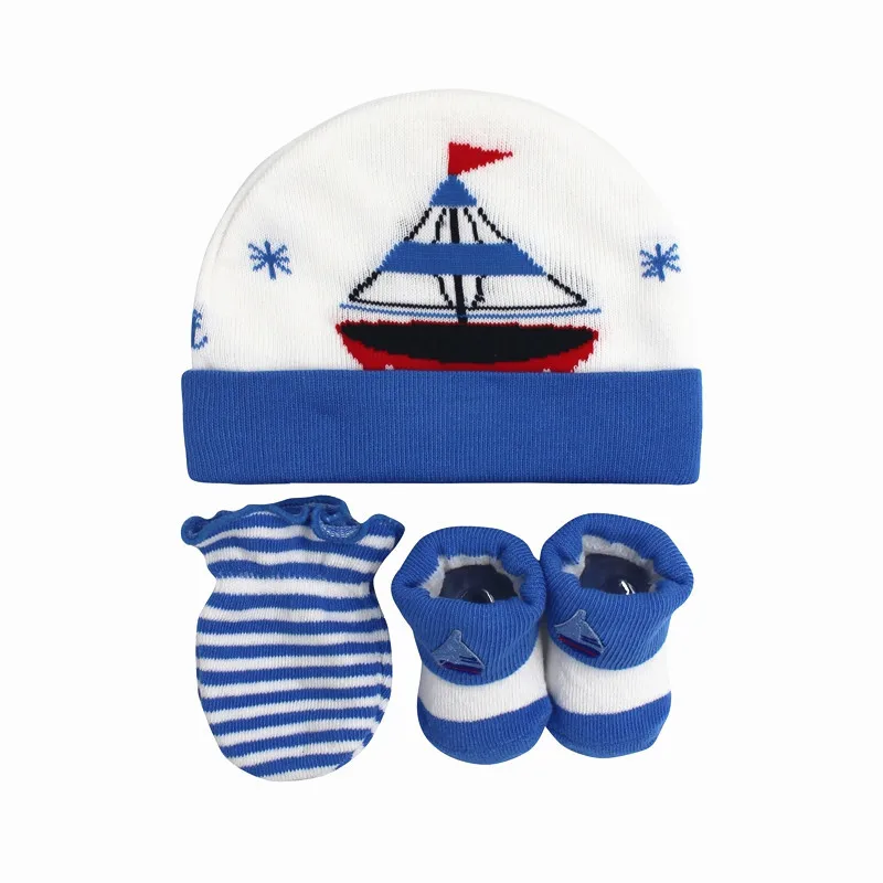 2019 новорожденных высокого качества младенческой шляпа перчатки Подарочная