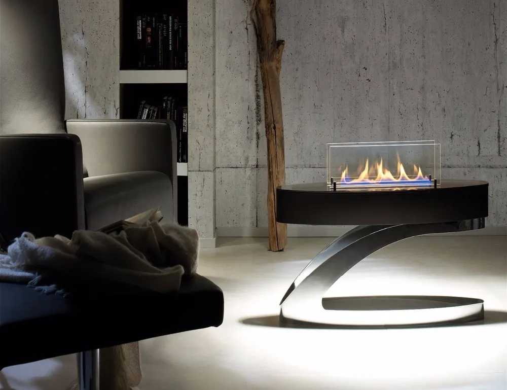 

on sale 24'' smart burner bio ethanol fireplaces with remote control