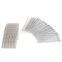 5rl5rt 50 pcs tattoo needle 50pcs tips makeup disposable sterile sets mixed 100pcs surgical individual package professional