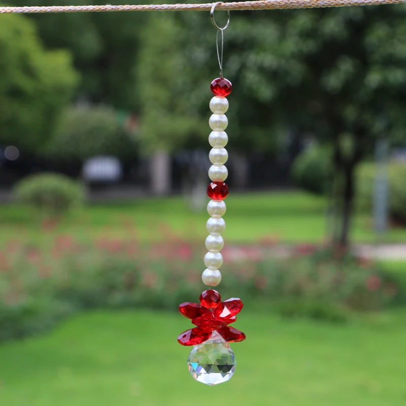 1 шт. Радужный кристалл Suncatcher кулон феншуй Люстра призмы детали дома сада висячие