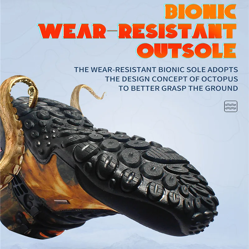 PINSV высокие кроссовки мужские непромокаемые походные ботинки Трекинговые