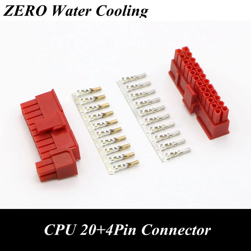4 2 мм 5557 ЦП 20 + 4Pin разъем ATX с 25 шт. клеммных штифтов для моддинга ПК|atx 4pin|pc