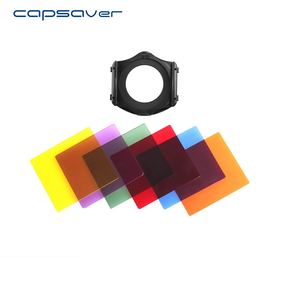 Фильтр для объектива камеры capsaver голубой красный оранжевый зеленый желтый