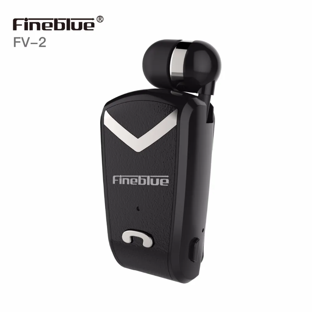 FineBlue F V2 бизнес Bluetooth гарнитура беспроводные наушники автомобильный зажим