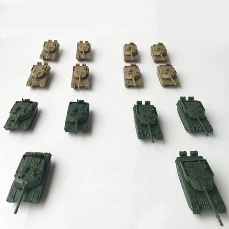 4 шт. набор имитация 4D современный Танк Игрушка Китай 99 США M1A2 1:144 модель тяжелого