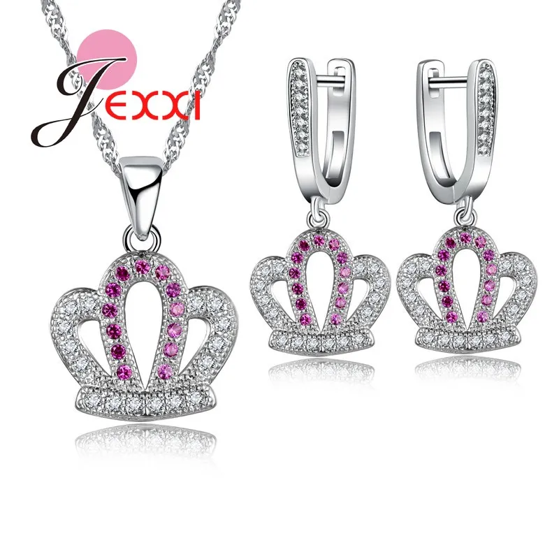 Цепочка с кулоном и серьги в Королевском Стиле|necklace and earring set|necklace earringsearrings set |
