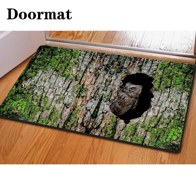 Коврик 3D с животным принтом ковры Нескользящие кухонные коврики Para Casa Sala для дома