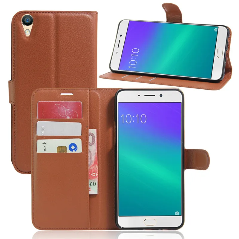 Кожаный чехол-книжка для OPPO R9 Plus R9Plus R 9 | Мобильные телефоны и аксессуары