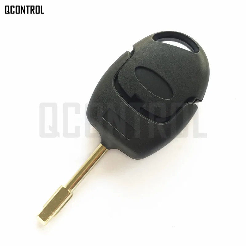 QCONTROL Car Remote Key Suit for Ford Fusion Focus Mondeo Fiesta Galaxy FO21 Blade 3 Buttons 433Mhz | Автомобили и мотоциклы