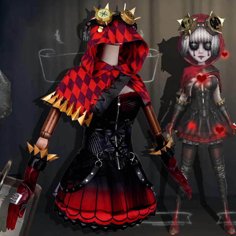 Горячая игра идентичность V Косплей Костюм Трейси резник механик выжившие косплей костюм новая кожа красный