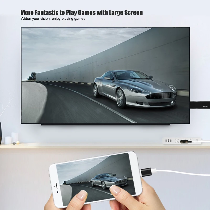HDMI адаптер для Lightning к кабель USB конвертер ТВ Цифровой AV iPhone 6 6S 7 Plus 8 X iPad |