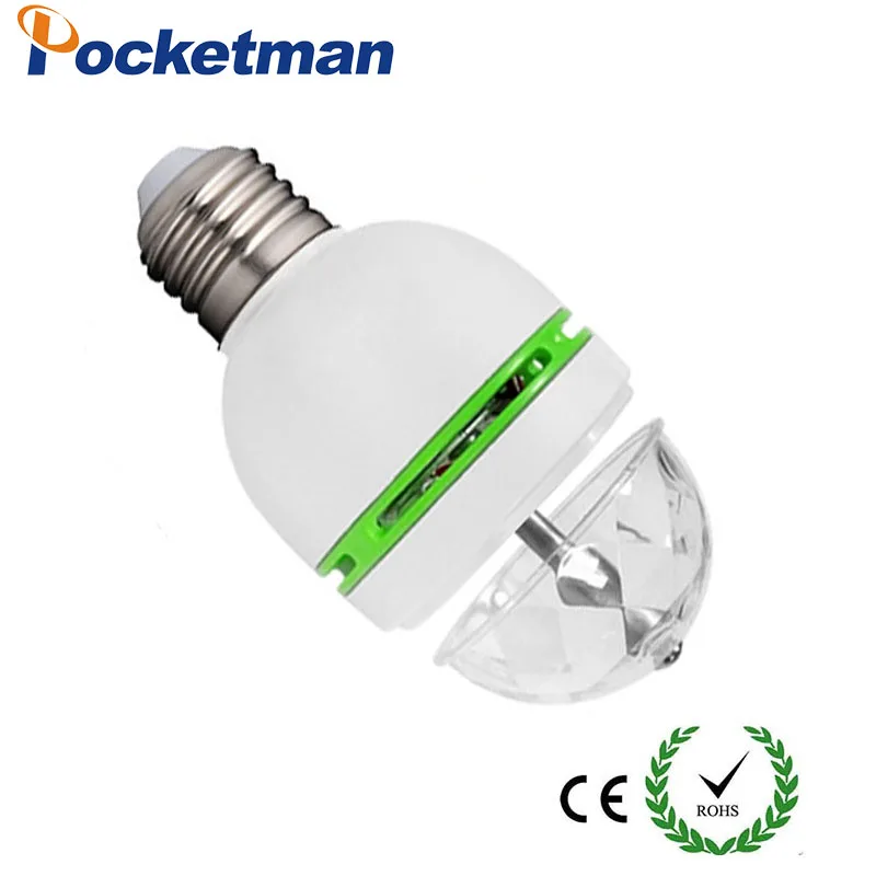 1 шт. 3 Вт RGB светодиодный мини светильник для вечеринки Танцевальная вечеринка