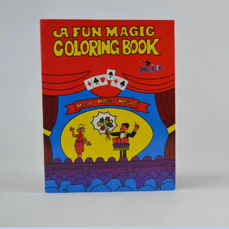 Веселая волшебная раскраска магические трюки большого размера лучшие для детей