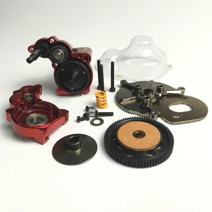 Kyx Alluminum коробка передач для 1/10 rc автомобиля осевой Рейф|Детали и аксессуары| |