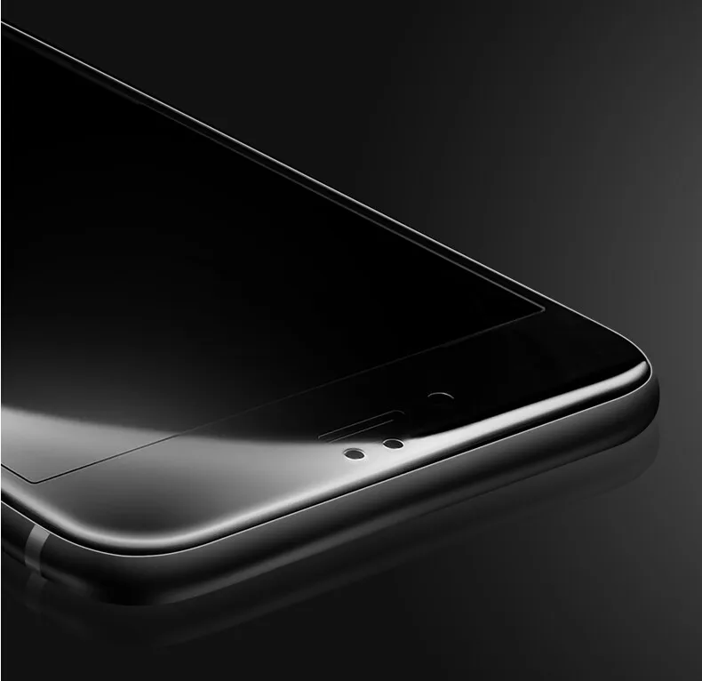 10 шт. для iPhone Xs 6 7 Plus, защитная пленка для экрана телефона 9 H, 3D изогнутое углеродное волокно с мягкими краями, закаленное стекло для iPhone 8 8 Plus