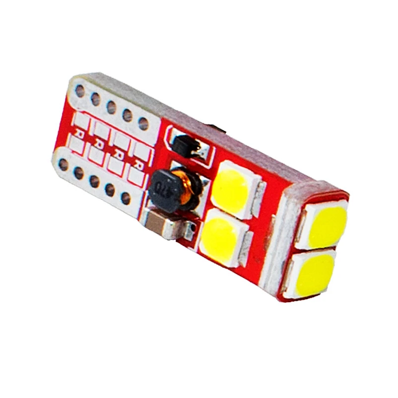 2 шт. супер яркие чипы T10 W5W 1000LM 6 SMD XBD светодиодный парковочные фары автомобиля