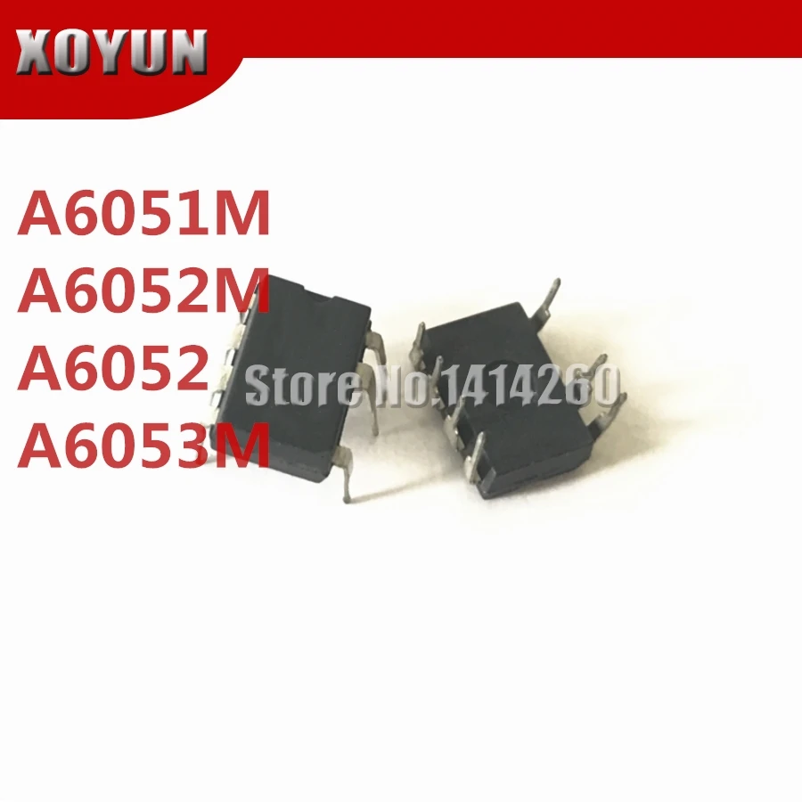 5 шт./лот A6051M A6052M A6052 A6053M DIP-7