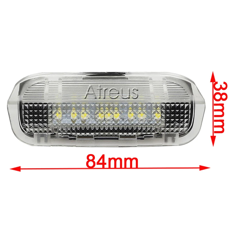 EALEN 1 пара автомобиля светодиодный Дверь Добро пожаловать лампы 12V для VW Golf GTi Polo