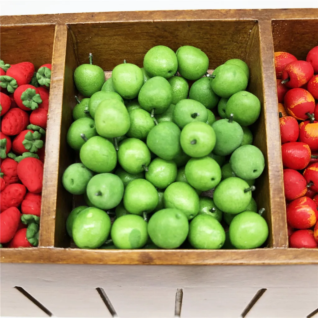 10 шт. искусственный Кукольный домик для фруктов и овощей игрушка кукольного