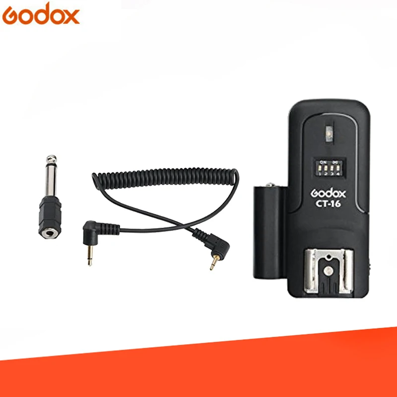Godox CT-16 беспроводной приемник 16 каналов для Canon Nikon Pentax Studio Flash