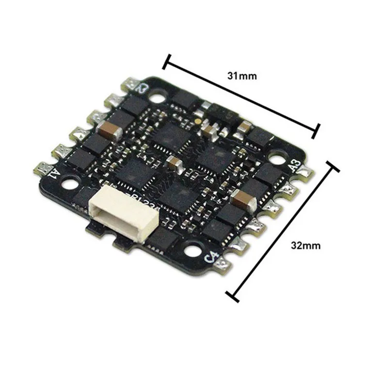 20x20 мм 15A Blheli_S BB2 2-4S Dshot 4 в 1 ESC для RC FPV Racing Drone | Игрушки и хобби
