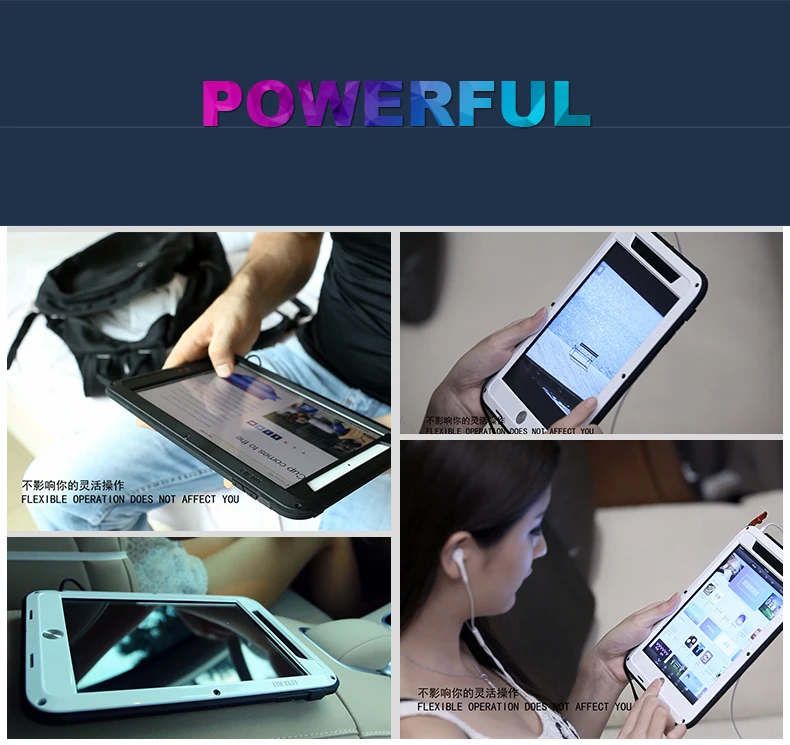 LOVE MEI Алюминиевый металлический чехол для нового iPad 9 7 2018/2017 мощный ударопрочный