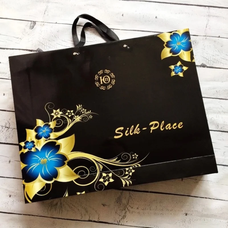&quotSILKPLACE&quot Роскошный стиль Silk Touch хлопок Комплект постельного белья Жаккардовый